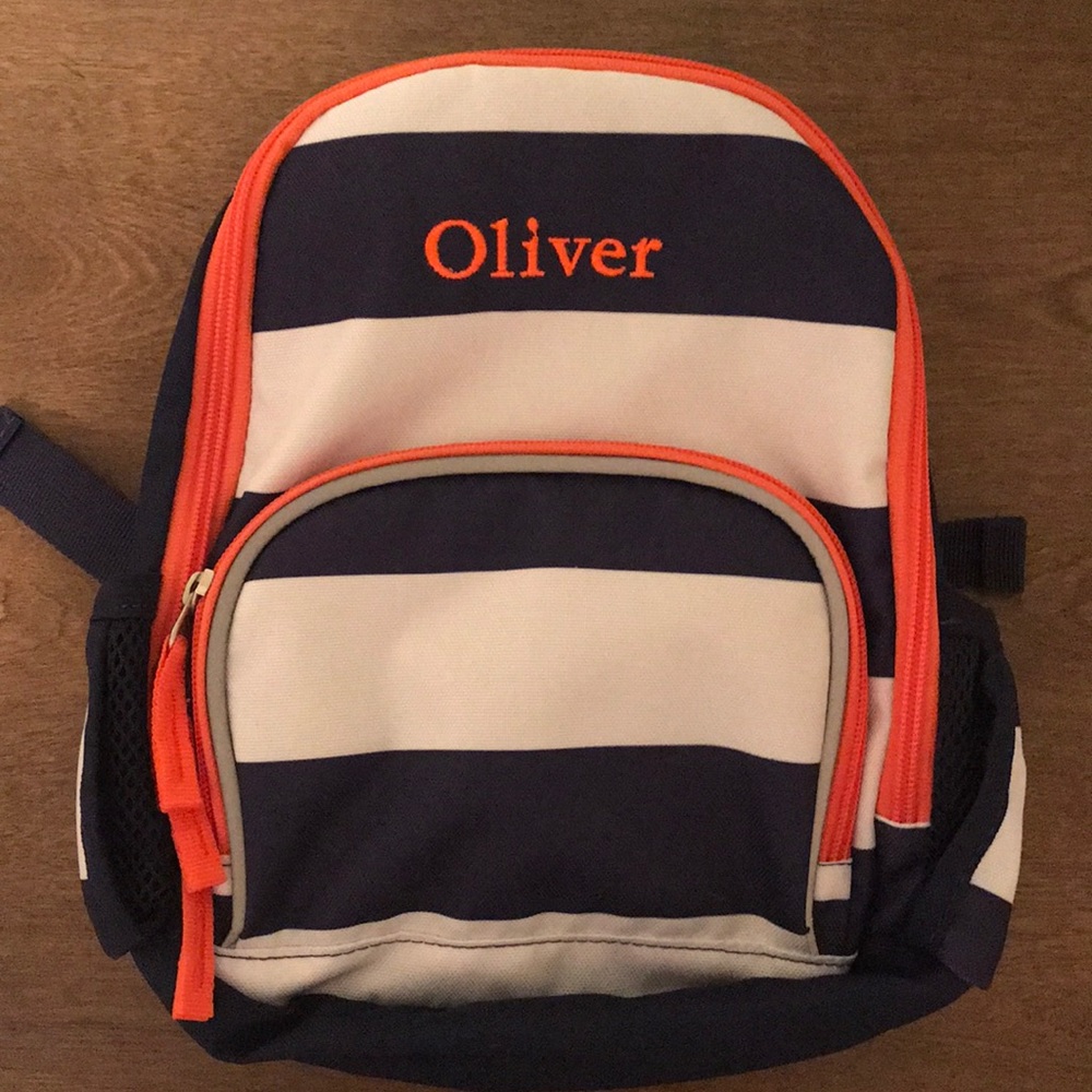 🎒 Pottery Barn Kids pre-K backpack “Oliver”